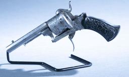 Belgian pinfire revolver. 7mm