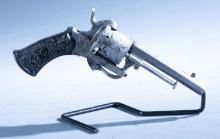 Belgian pinfire revolver. 7mm