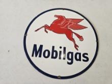 Mobil Gas Pump Plate