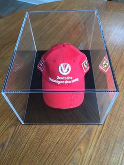Michael Schumacher signed cap