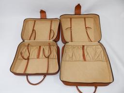 Original Ferrari 355 three-piece Complete Schedoni leather luggage set