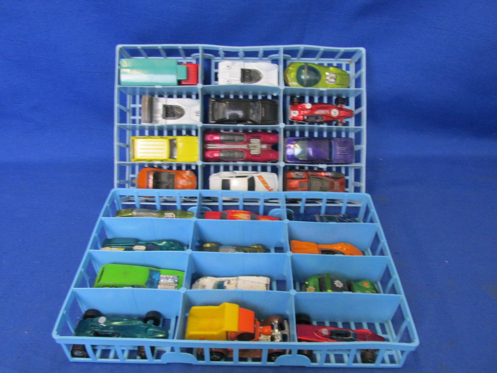 Mixed Lot Of 24 Hot Wheels Redlines & Blackwells In Basket Trays – Please Consult Pictures -