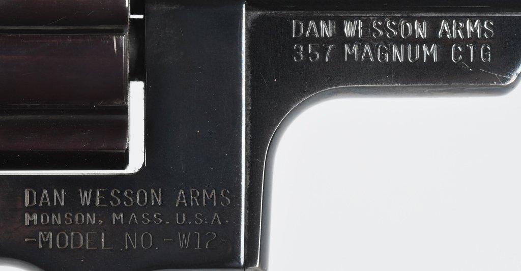 DAN WESSON MODEL W12,.357 MAG. REVOLVER
