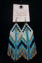 Scout Turquise Beaded Earrings -AC
