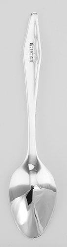 ss66223 - Art Deco Style Sterling Silver Salt Spoon