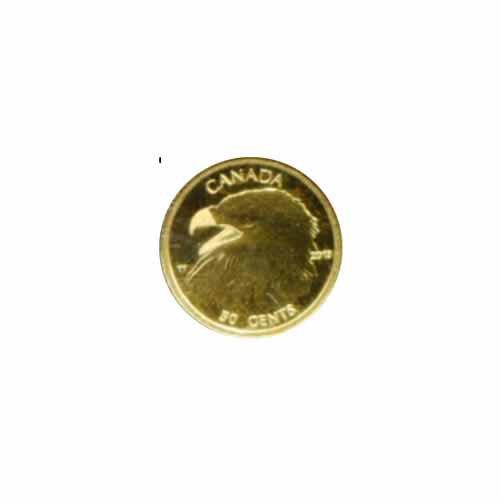 Canada 50 cents gold PF 2013 Bald Eagle