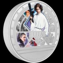 Star Wars(TM) Princess Leia(TM) 3oz Silver Coin