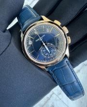 BRAND NEW BLUE PATEK PHILIPPE CHRONOGRAGH ANNUAL CALENDER COMES WITH BOX AND PAPERS