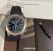 BRAND NEW PATEK PHILIPPE AQUANAT 5168G WHITE GOLD COMES WITH BOX AND PAPERS