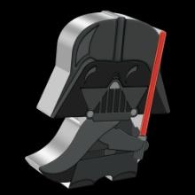 Star Wars: Return of the Jedi(TM) - Darth Vader(TM) 1oz Silver Chibi(R) Coin