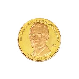 1/20 Ounce Gold Round Manufacturer of Choice
