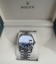 BRAND NEW 41MM ROLEX DATEJUST OYSTERPERPETUAL W/FACTORY DIAMONDS COMES WITH BOX AND PAPERS
