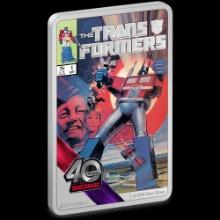 Transformers 40 Years - 1oz Silver Poster Coin