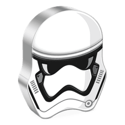 The Faces of the First Order(TM) - Stormtrooper 1oz Silver Coin
