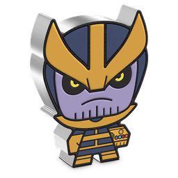 Marvel - Thanos MEGA Chibi(R) 2oz Silver Coin