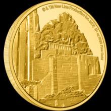THE LORD OF THE RINGS(TM) - Helm's Deep 1/4oz Gold Coin