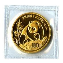 Chinese Gold Panda 1 Ounce 1983