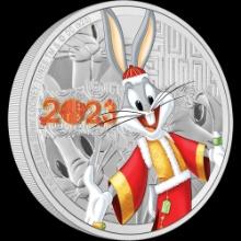 Looney Tunes(TM) Year of the Rabbit - Bugs Bunny 1oz Silver Coin