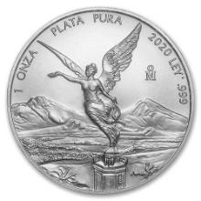 2020 1oz Mexican Silver Libertad Uncirculated