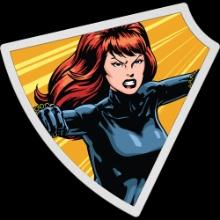 Marvel - Avengers 60th Anniversary - Black Widow 1oz Silver Coin
