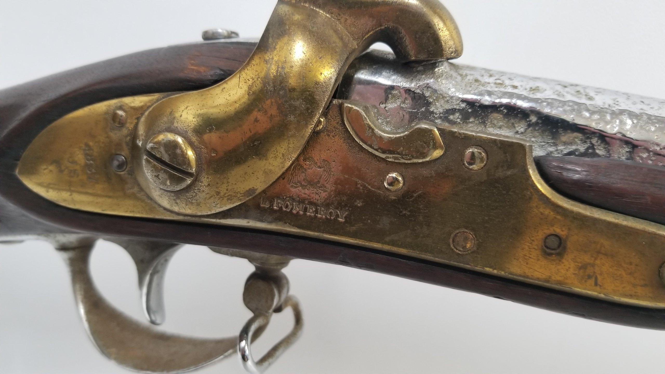 L. Pomeroy 1837 US musketoon 69 cal muzzleloader