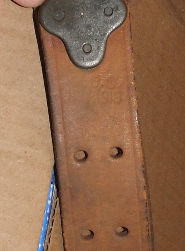 ½ of a US WW1 Era Rifle Sling, Original