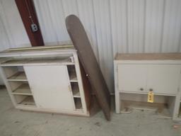 (2) Kitchen Cabinets & (1) Counter Top