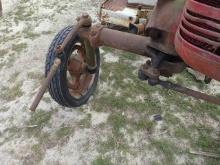 Farmall Super A with Woods Belly Mower