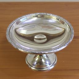 International Silver Prelude Sterling Silver Footed Candy Dish