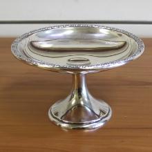 International Silver Prelude Sterling Silver Footed Candy Dish