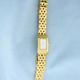 Womens Longines Dolce Vita Watch L51586166 In Solid 18k Yellow Gold