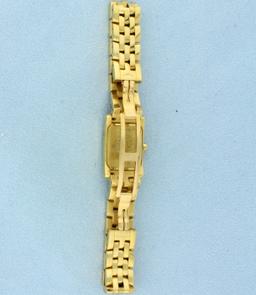 Womens Longines Dolce Vita Watch L51586166 In Solid 18k Yellow Gold