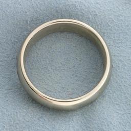 Diamond Wedding Band Ring In 14k White Gold