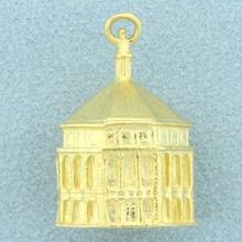 Florence Baptistery Pendant In 18k Yellow Gold
