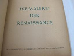 Vintage German Die Malerei Der Renaissance, 1938, with color photos, 2 lbs 2 oz