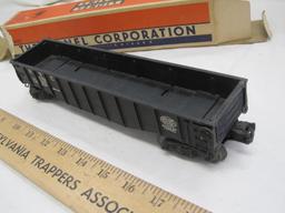 Vintage Metal/Plastic Postwar O/O27 Scale Train Car: Lionel 6462 Gondola Car, in original box, metal