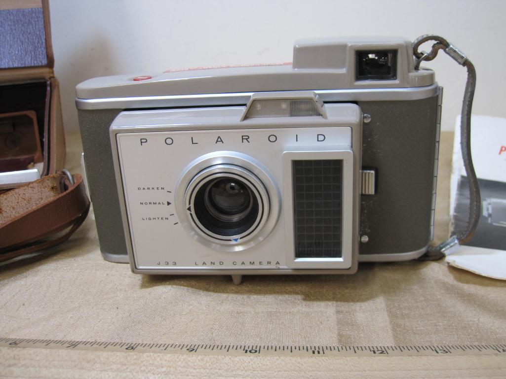 Polaroid J33 Electric Eye Land Camera with Carry Case and Instructions