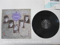 Three Duran Duran Vinyl Record Albums, Rio, Carnival, Mixing, 1 lb 5 oz