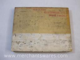 Large Antique Printing Blocks "NOTICE Private Property", 2 lbs 5 oz