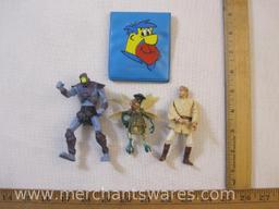 Assorted Toys from Star Wars, Masters of the Universe and Estelle Toy Corp Fred Flintstone Vinyl