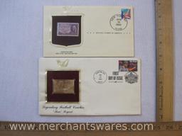 Two First Day and Commemorative Covers including 2000 Joseph Pulitzer Historic Stamps of America and