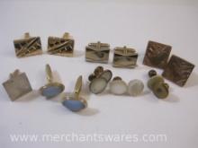 Assorted Gold Tone Cuff Links from Simmons, Swank and more