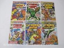 Six Marvel Two-In-One Presents The Thing Comics, No. 12-17, Nov-July 1975-76, Marvel Comics Group,