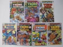 Seven Marvel Two-In-One Presents The Thing Comics, No. 33-39, Nov-May 1977-78, Marvel Comics Group,
