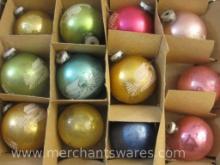 Shiny Brite Glass Christmas Ornaments, 6 oz