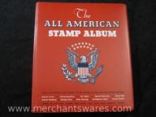 The All American Stamp Album, canceled and unused stamps, see pictures for a sampling of included