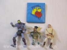Assorted Toys from Star Wars, Masters of the Universe and Estelle Toy Corp Fred Flintstone Vinyl