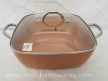 Copper Chef Large Sauce Pan with Lid