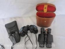 Three Pairs of Binoculars