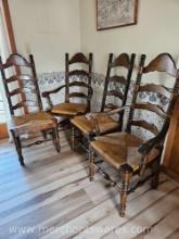 Four Dining Room Chairs, AS IS, See Pictures